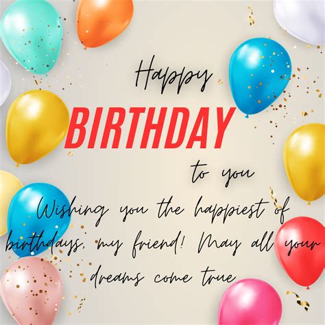 Best Birthday Wishes for a Dear Friend: Celebrate Their Special Day