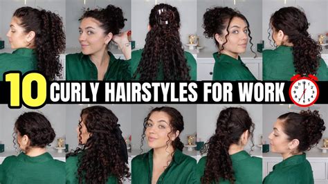 Effortless Professional Curly Hairstyles for the Workplace