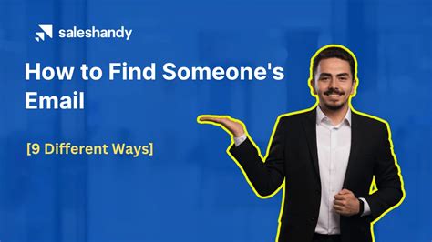 Mastering the Art of Finding Someone's Email Address Online