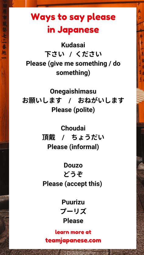 Mastering 'Please' in Japanese: Essential Phrases & Cultural Etiquette