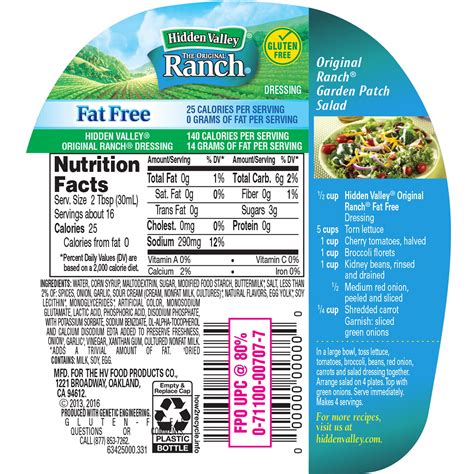 Delicious & Healthy Low-Fat Ranch Dressing Recipe