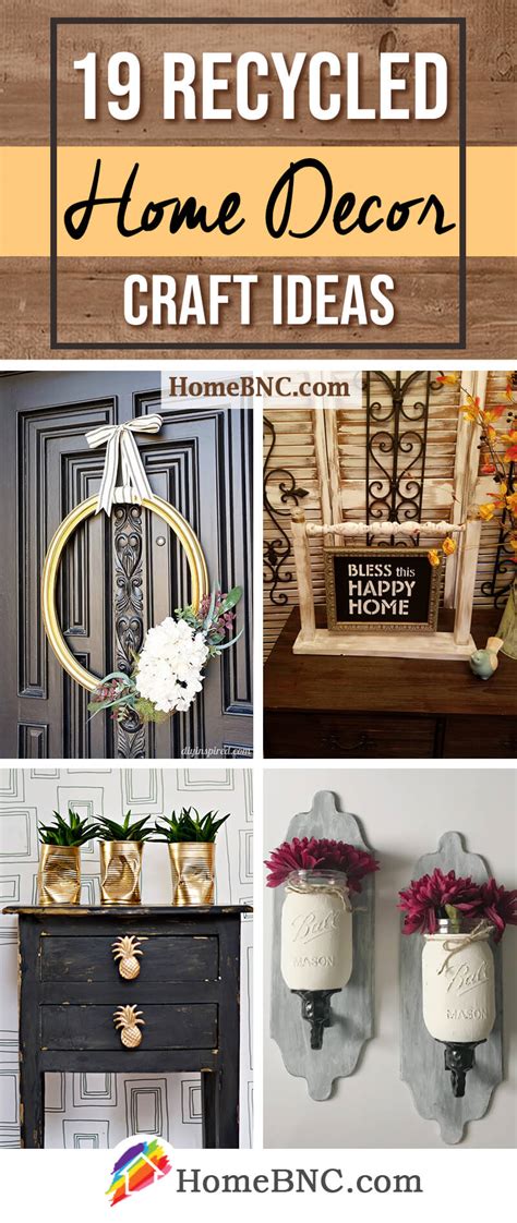 Transform Your Home with Beautiful Recycled Decor Ideas