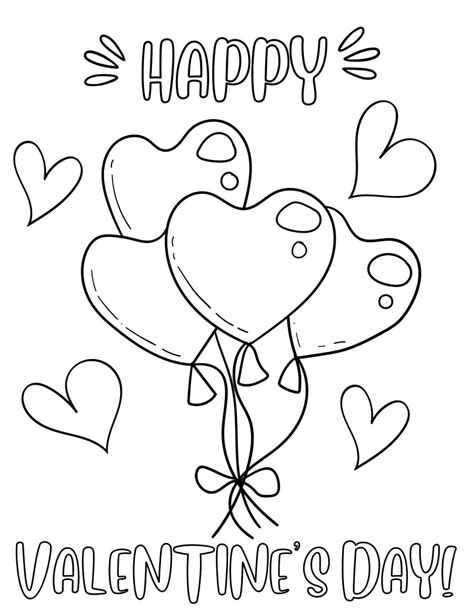 Heartwarming Free Printable Valentine's Day Coloring Pages for All Ages