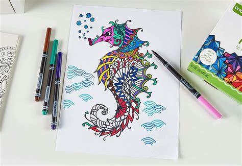 Adult Coloring Book for Markers: Unleash Vibrant Creativity & Stress Relief