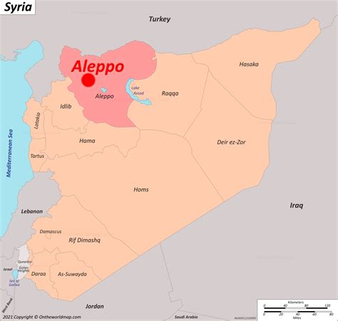 Journey Through Time: A Map of Ancient and Modern Aleppo, Syria