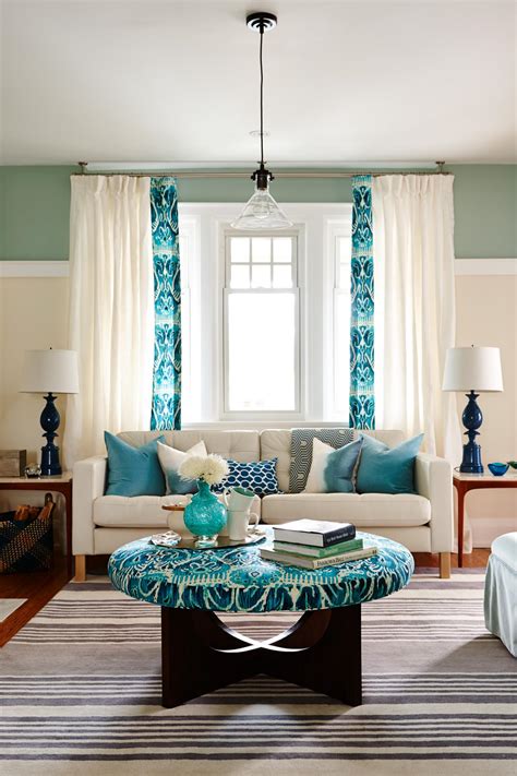 Brown and Turquoise Living Room Ideas: A Harmonious Blend