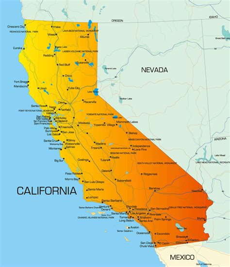 Exploring the Golden State: A Comprehensive Map of Calafornia's Diverse Landscapes