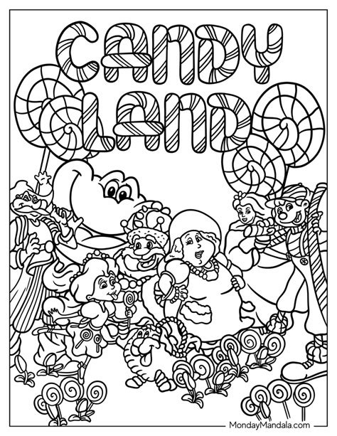 Sweet Candy Land Party Printables & Decorations