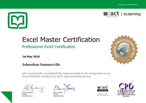 Mastering Data: Your Path to Excel Certification Online