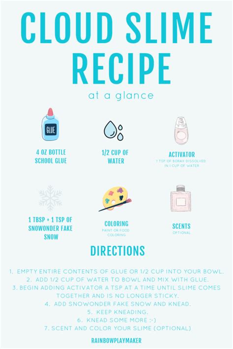 DIY Cloud Slime Recipe: Create Fluffy, Stretchy Fun at Home