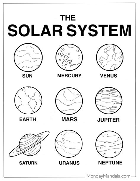 Cosmic Adventures: Free Planet Colouring Pages for Kids