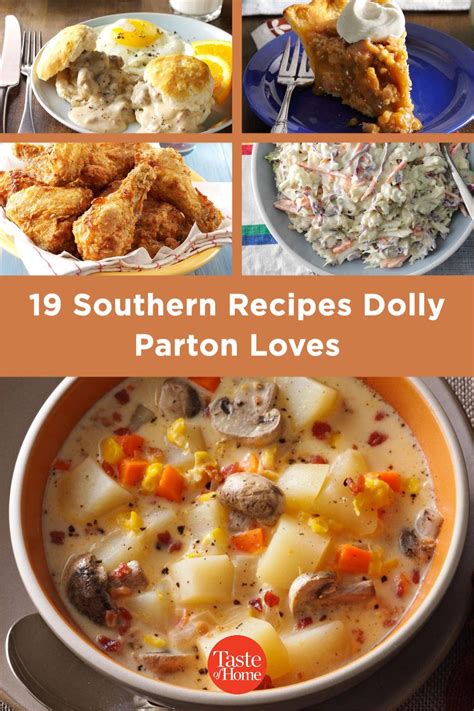 Dolly Parton's Favorite Recipes: Southern Comfort Food Straight from the Heart