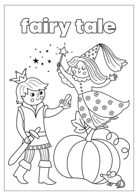 Enchanting Fairytale Colouring Pages: Unleash Your Imagination