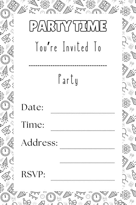 Crafting Memorable Moments: Your Guide to Free Printable Invites