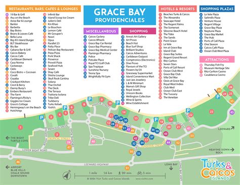 Grace Bay Map: Unveiling the Jewels of Providenciales