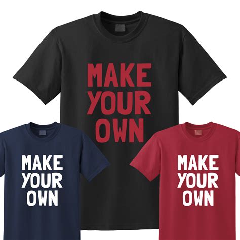 Unleash Your Inner Designer: Make Your Own Shirts Cheap and Stylish