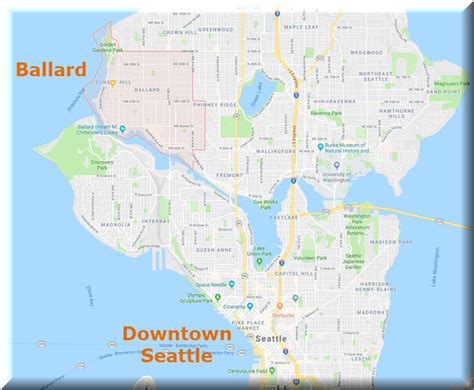 Exploring Ballard Seattle: A Comprehensive Neighborhood Map Guide