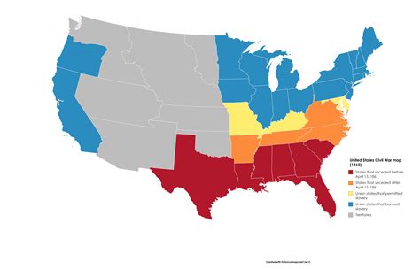 Unveiling America's Shifting Landscape: A Map Before the Civil War