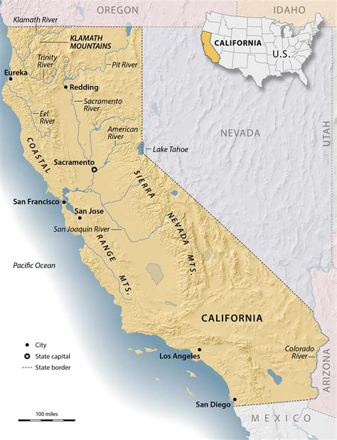Exploring the Golden State: A Comprehensive Map of California