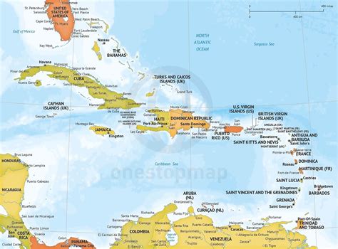 Exploring the Vibrant Caribbean: A Detailed Map Guide