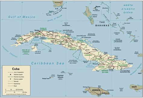 Map of Cuba: Unveiling the Soul of the Caribbean