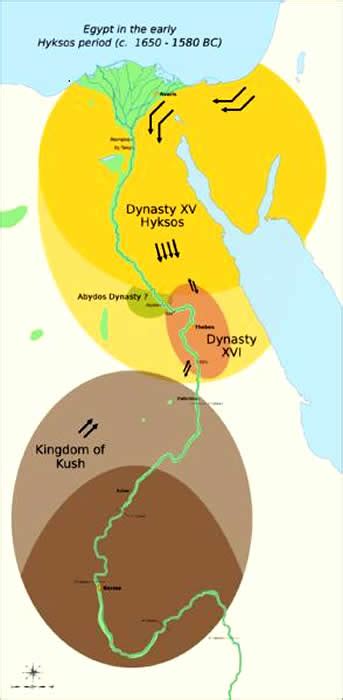 Unveiling the Ancient Reach: A Comprehensive Map of the Hyksos Presence