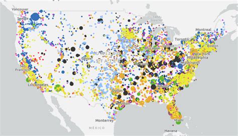 Unveiling the Energy Heartbeat: A Comprehensive Map of U.S. Power Plants