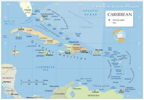Map Of The Caribbean: Discover Its Enchanting Islands and Hidden Gems