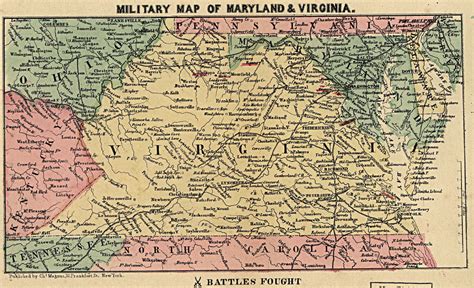 Virginia's Pivotal Role: A Civil War Historical Map Guide