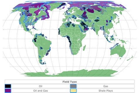 Unveiling the World's Energy Veins: A Journey Through Global Oil Field Maps