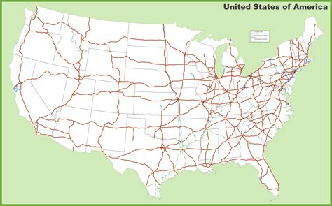 Exploring the Network: Understanding Maps with Interstates