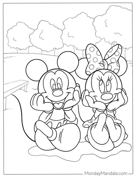 Mickey and Minnie Mouse Coloring Sheets: Unlock Creative Fun