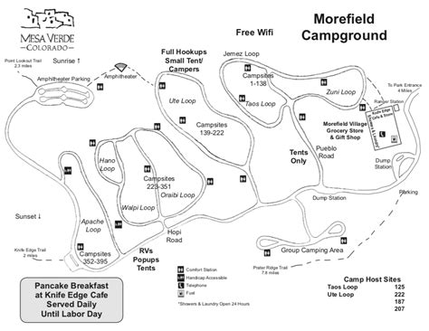 Morefield Campground Map: Your Essential Guide to Mesa Verde Camping