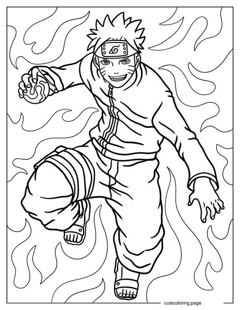 Naruto Colouring Pages: Unleash Your Inner Shinobi Artist