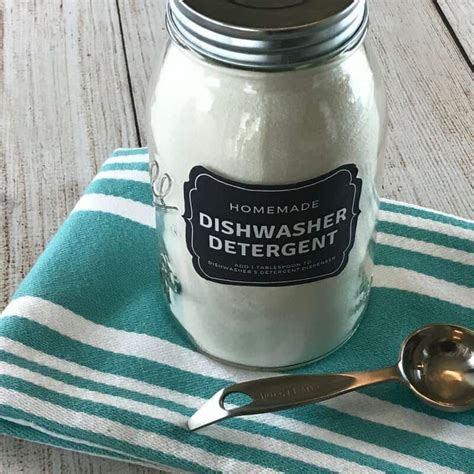 DIY Natural Dishwasher Detergent: Eco-Friendly Sparkle for Your Home