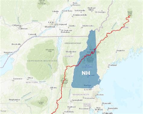 Unveiling the Appalachian Trail Map in New Hampshire: Your Ultimate Hiking Guide
