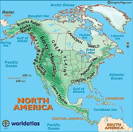 North America's Majestic Mountain Ranges: A Comprehensive Map Guide