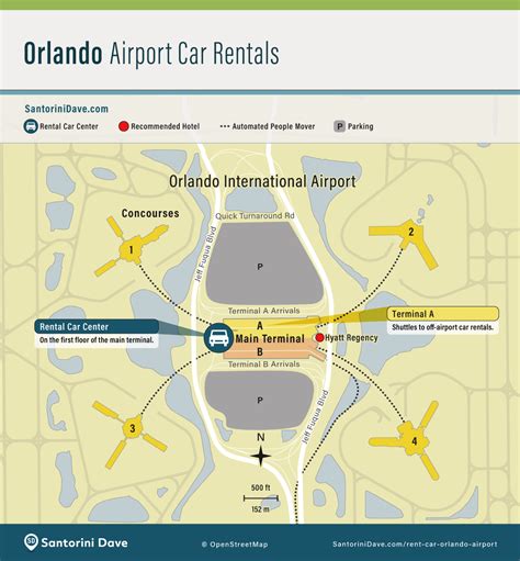 Orlando Airport Car Rental Map: Navigating MCO for Your Perfect Ride