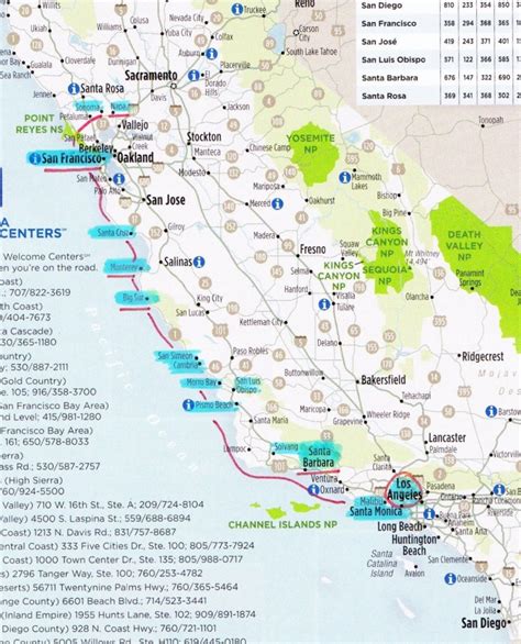 Printable Pacific Coast Highway Map: Your Essential Guide to California's Iconic Drive