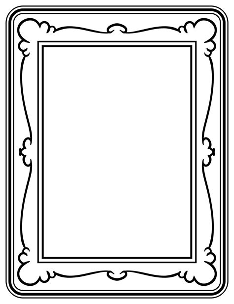 Printable Picture Frames: Crafting Memories with DIY Charm