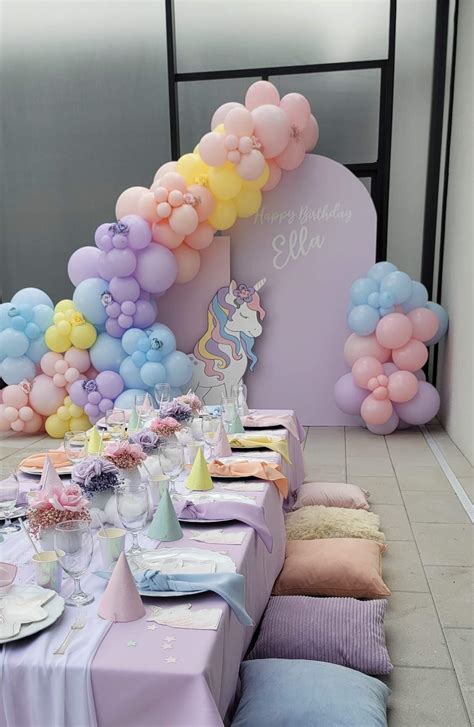 Magical Rainbow Unicorn Dress Party Ideas for Girls