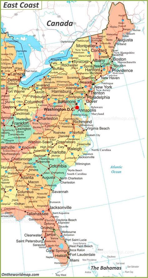 Your Ultimate Road Map for East Coast US Adventures