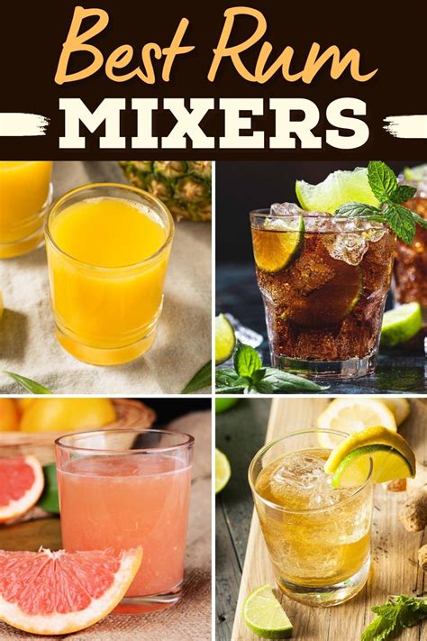 Unleash Your Inner Mixologist: The Ultimate Guide to Rum Mixers