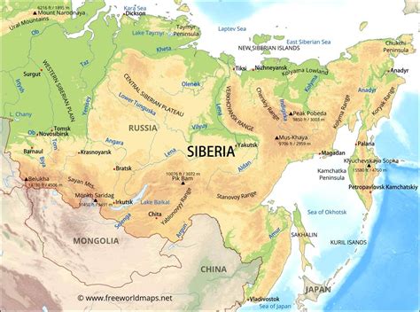 Siberia: Unveiling the Vast Expanse of Northern Asia