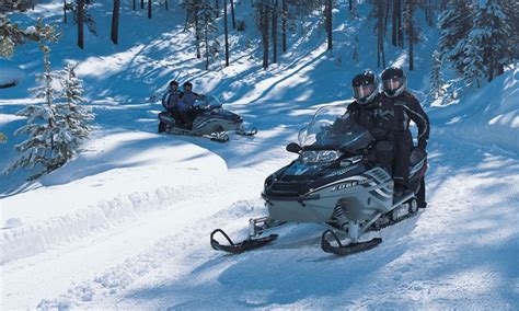 Thrilling Snowmobile Adventures in Vail, Colorado