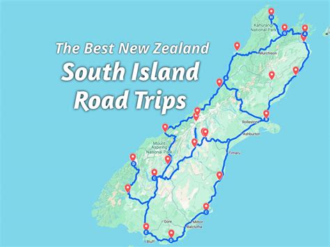 Exploring the Majestic South Island of New Zealand: Your Ultimate Map and Guide