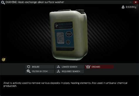 Tarkov Alkali: Unraveling Its Purpose and Location