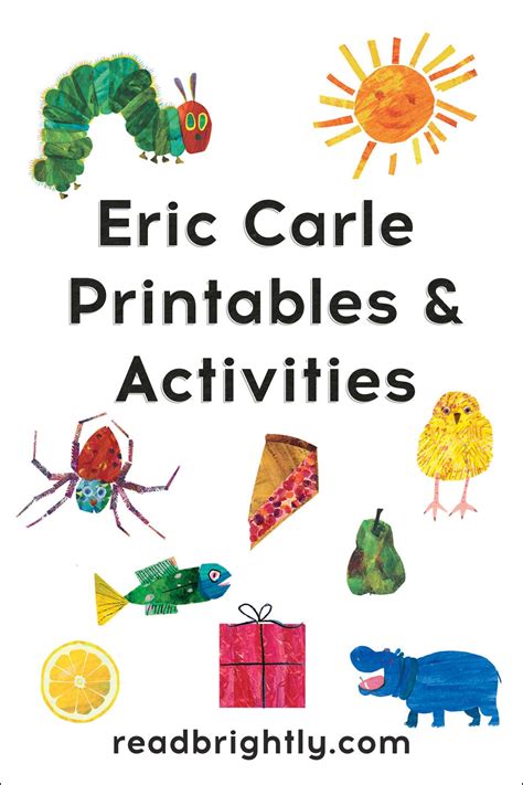 Free Printable Activities for The Very Hungry Caterpillar PDF