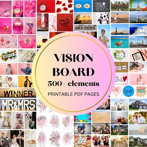 Unleash Your Dreams: Essential Vision Board Clip Art for Inspiration