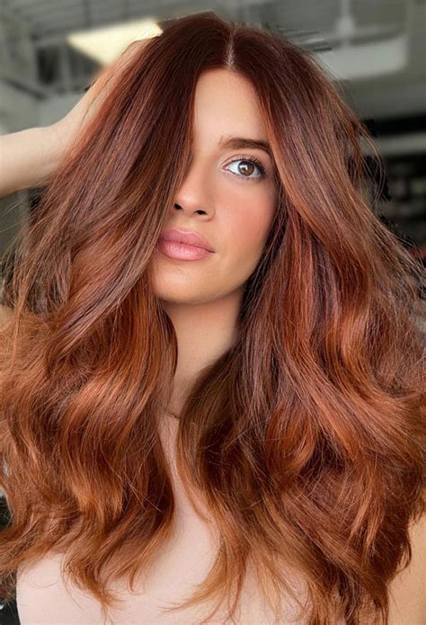 Embrace the Radiance: Discover Warm Copper Brown Hair Color